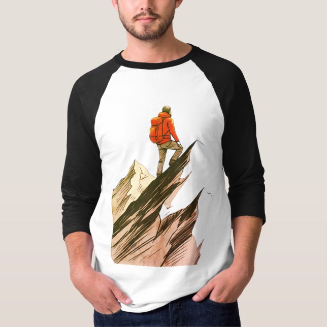 Camiseta Conquistar el pico (Anverso)
