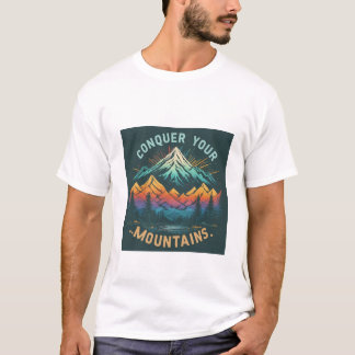 Camiseta conquistar tus montañas