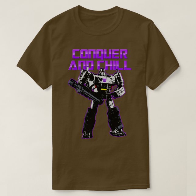 CAMISETA CONQUISTAR Y CHILL (Diseño del anverso)
