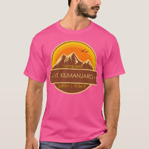 Camiseta Conquisté El Coleccionable Monte Kilimanjaro Hiker