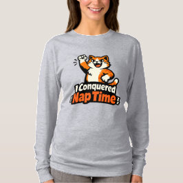 Camiseta Conquisté la Hora de la Siesta – Gato de Victoria 