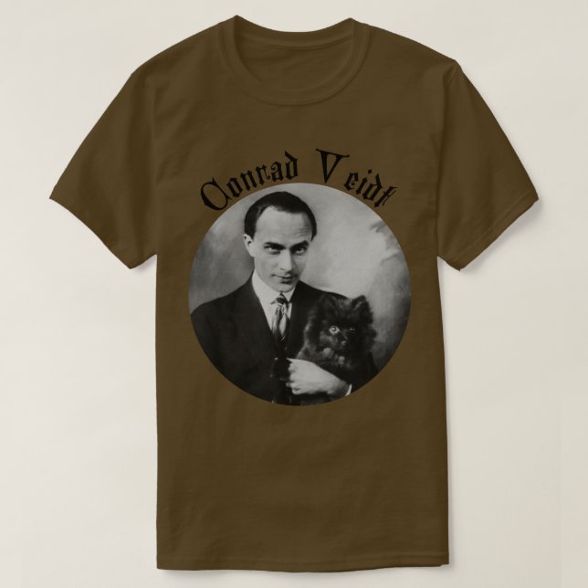 Camiseta Conrad Veidt (Diseño del anverso)