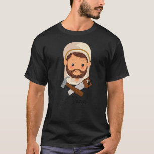 Camiseta Consagración Católica de San José y el Niño Jesús