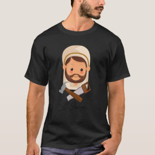 Camiseta Consagración Católica de San José y el Niño Jesús