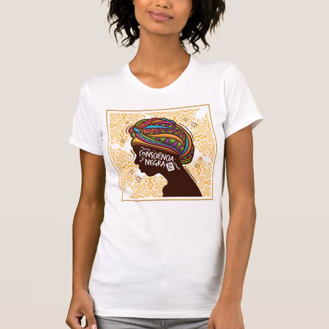 Camiseta Consciencia Negra T-Shirt BOLD & ARTISTIC (Anverso)
