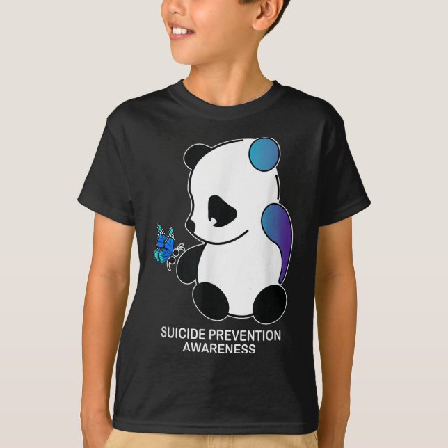 Camiseta Consciente de la prevención del suicidio de maripo (Anverso)