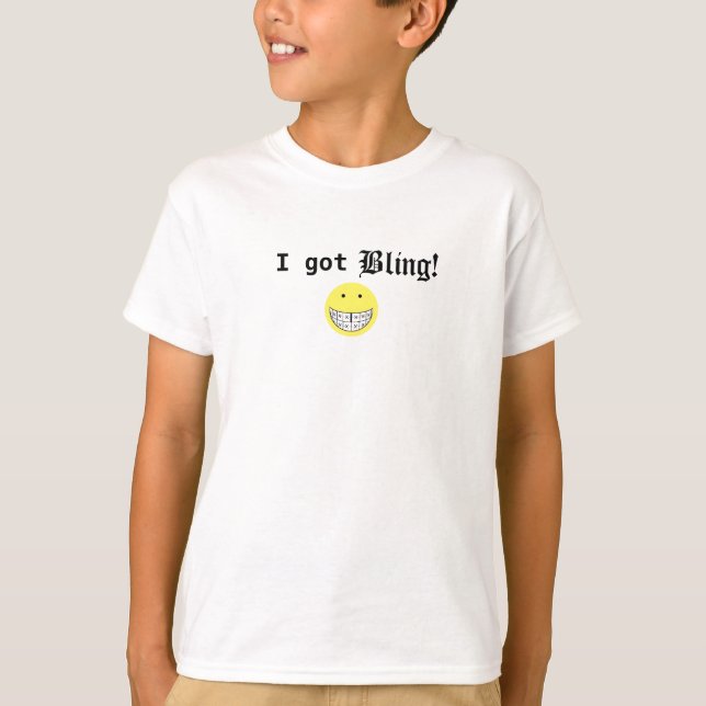 Camiseta ¡Conseguí Bling! (Anverso)