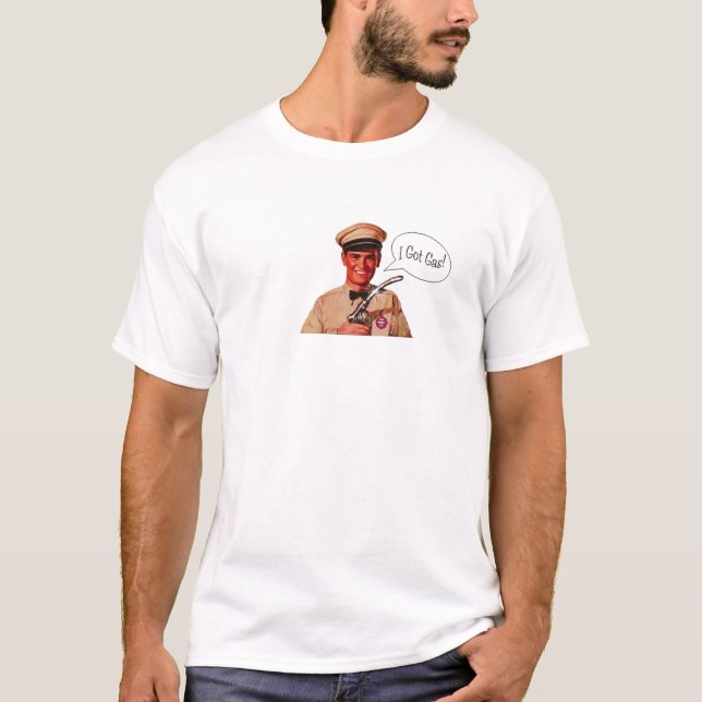 Camiseta ¡Conseguí el gas! (Anverso)