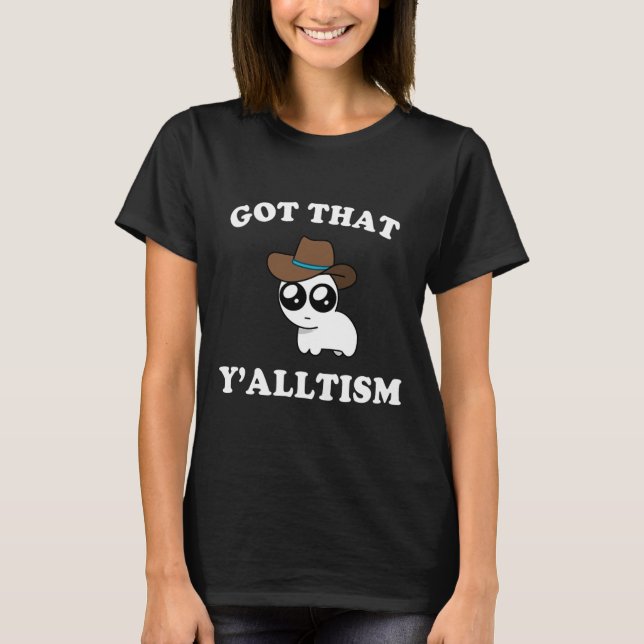 Camiseta Conseguí Ese Meme De La Creatura Del Autismo De La (Anverso)