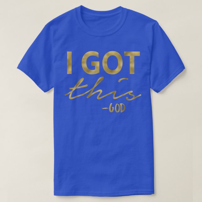 Camiseta Conseguí esteGodLettering & CalligraphyS00102 (Diseño del anverso)