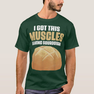 Camiseta Conseguí estos músculos haciendo pasteles para la 