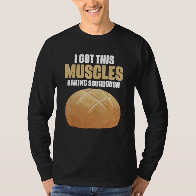 Camiseta Conseguí estos músculos haciendo pasteles para la  (Anverso)
