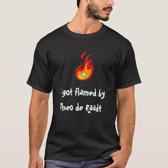 Camiseta Conseguí flameado por Theo de Raadt T-Shirt (Anverso)
