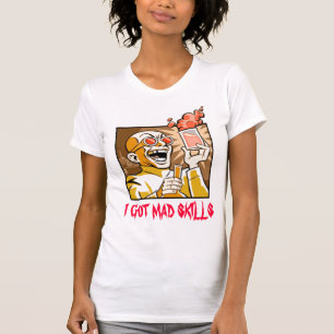 CAMISETA CONSEGUÍ HABILIDADES ENOJADAS