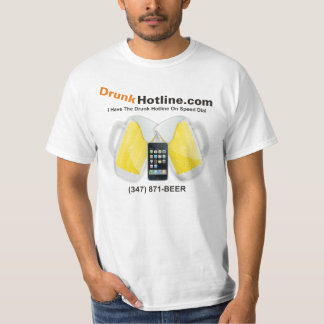 Camiseta Conseguí la línea directa borracha en la marcación