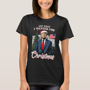 Camiseta Conseguí Lo Que Quería Para Navidad Trump