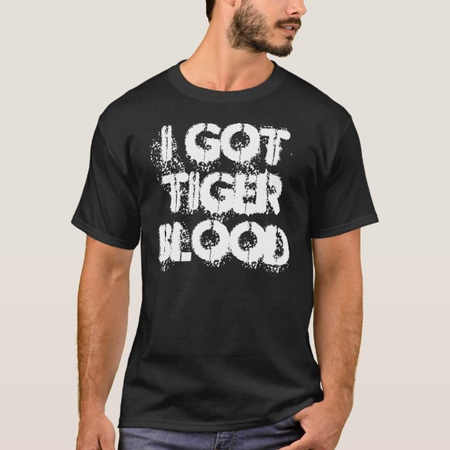 Camiseta Conseguí sangre del tigre (Anverso)