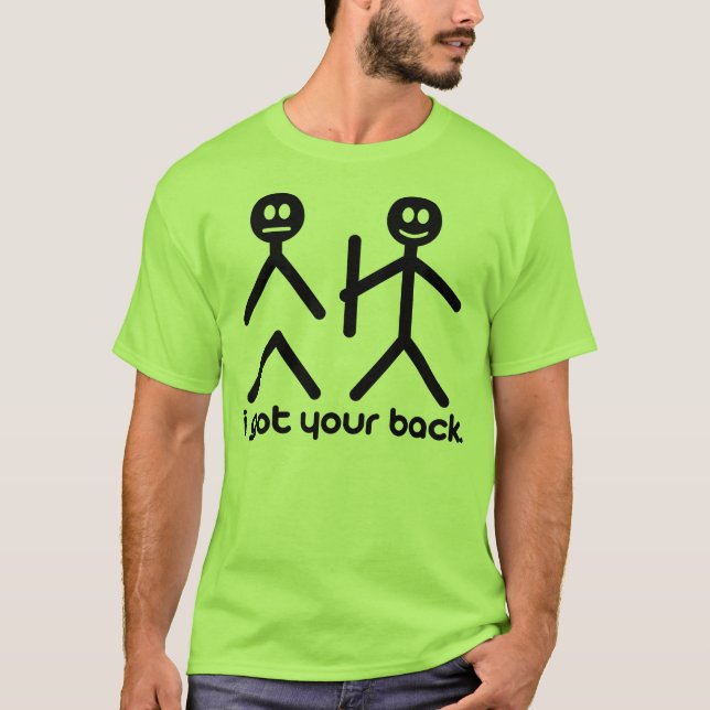Camiseta conseguí su parte posterior (Anverso)