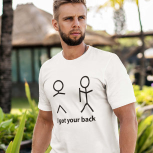 Camiseta ¡Conseguí su parte posterior!