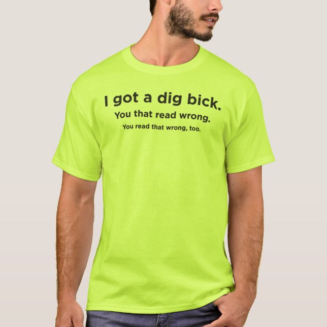 Camiseta Conseguí un bick del empuje (Anverso)