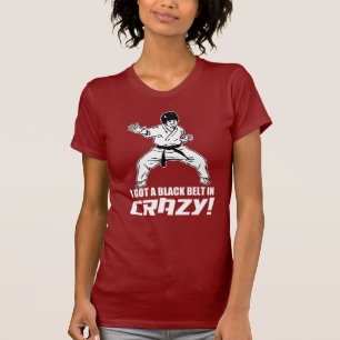 Camiseta Conseguí una correa negra en loco