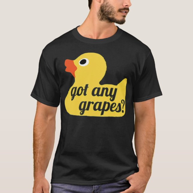 Camiseta Conseguí uvas Canción de pato Lemonade regalo anim (Anverso)