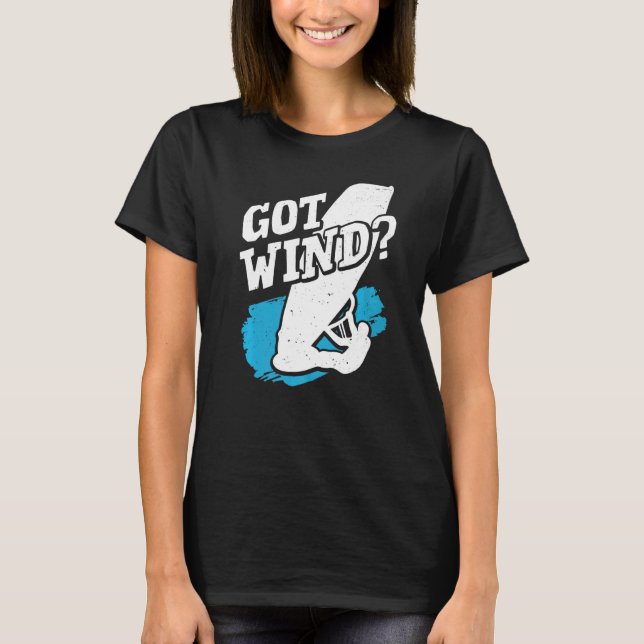 Camiseta Conseguí Windsurf Eólico Para Un Windsurfista (Anverso)