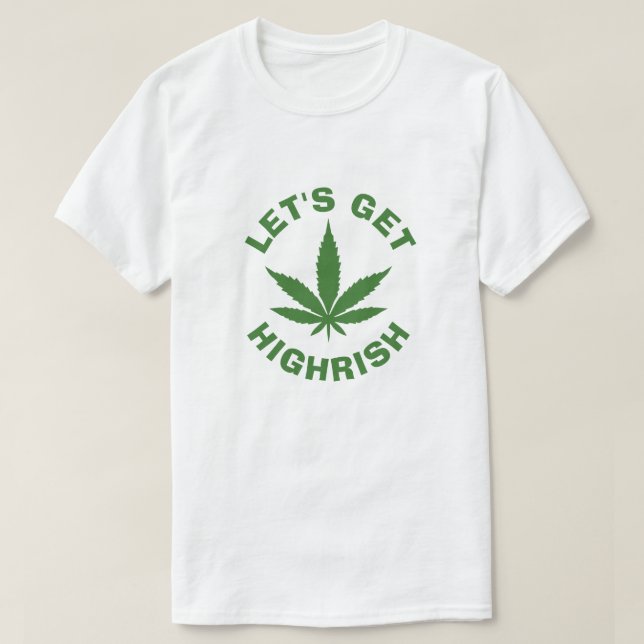 CAMISETA CONSEGUIMOS UN DÍA DE SAN PATRICKS ALTO (Diseño del anverso)