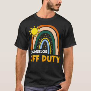 Camiseta Consejero Arcoiris Fuera De Servicio Feliz Día De