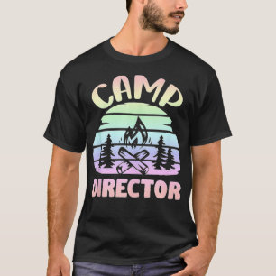 Camiseta Consejero Camper Director del Campamento de Verano