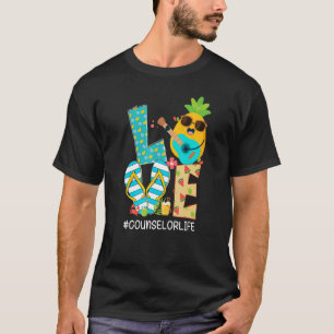 Camiseta Consejero de amor de piña Vida Hola Vibes de veran