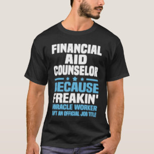 Camiseta Consejero de Ayuda Financiera