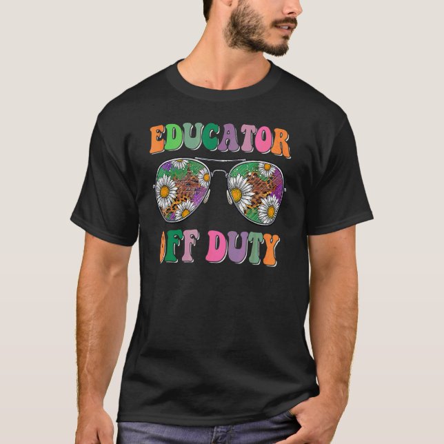 Camiseta Consejero De Duty Leopard Floral Sungafas Summe (Anverso)