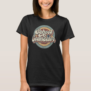Camiseta Consejero De La Escuela Retro De Vuelta A La Esqua