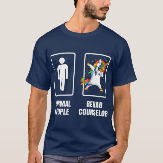 Camiseta Consejero de rehabilitación de rehabilitación de D