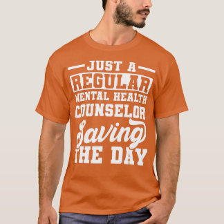 Camiseta Consejero de Salud Mental Ahorrando Consejos Con L