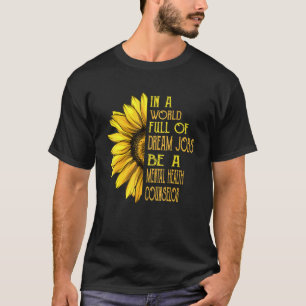 Camiseta Consejero de Salud Mental del Girasol