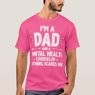 Camiseta Consejero de Salud Mental para Hombres Papá Cou de