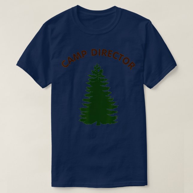Camiseta Consejero del director del campamento Summer Pine  (Diseño del anverso)