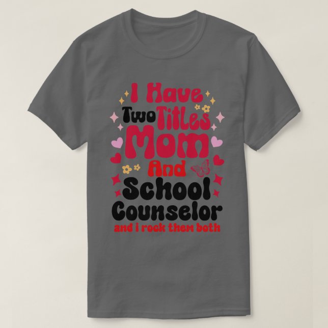 Camiseta Consejero escolar (Diseño del anverso)