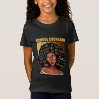 Consejero escolar Afro-American Black Histo