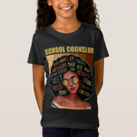 Consejero escolar Afro-American Black Histo