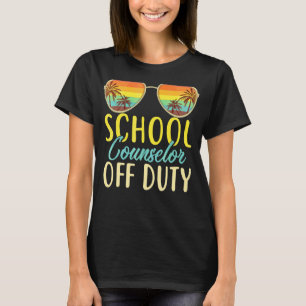 Camiseta Consejero Escolar Fuera De Servicio El Último Día 