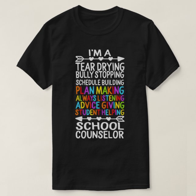 Camiseta Consejero Escolar Semana Nacional de Asesoramiento (Diseño del anverso)