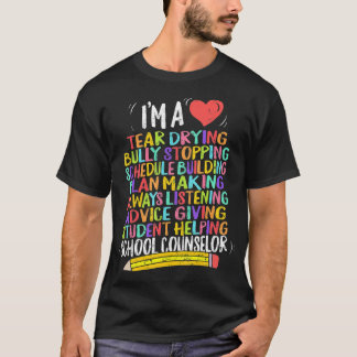 Camiseta Consejero escolar Semana nacional de asesoramiento
