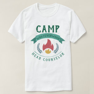 Camiseta Consejero jefe de Camp Whateverwood