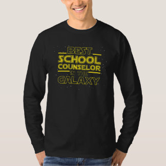 Camiseta Consejero Mejor Consejero Escolar En Galaxy