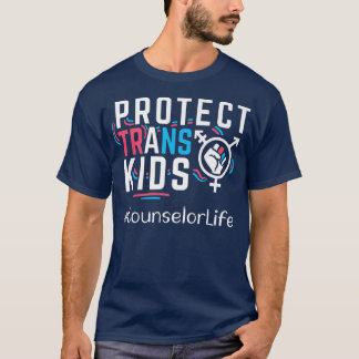 Camiseta Consejero Proteger Niños Trans Transgénero Orgullo