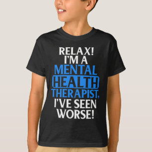 Camiseta Consejero Regalos Terapia De Salud Mental Para Hom