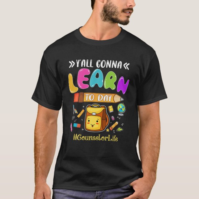 Camiseta Consejero Vida Todos Hoy Enseñarán A Los Amantes (Anverso)